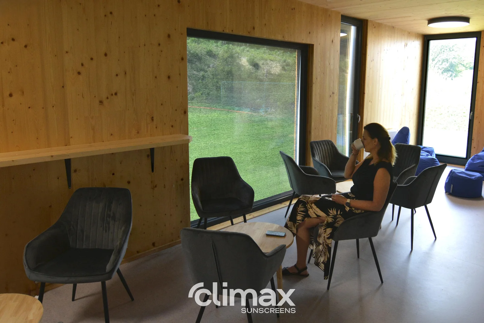 Screenové textilné rolety CLIMAX Unirol ZIP – ochrana pred slnkom EVPA TECH
